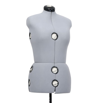 Manichino Femminile Regolabile Grigio Taglia M 40-46 | homemem39