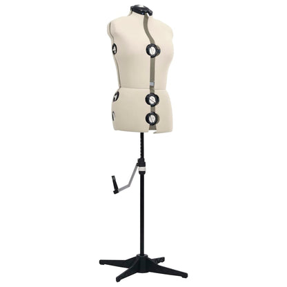 Manichino Femminile Regolabile Crema Taglia M 40-46 | homemem39