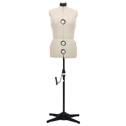 Manichino Femminile Regolabile Crema Taglia M 40-46 | homemem39