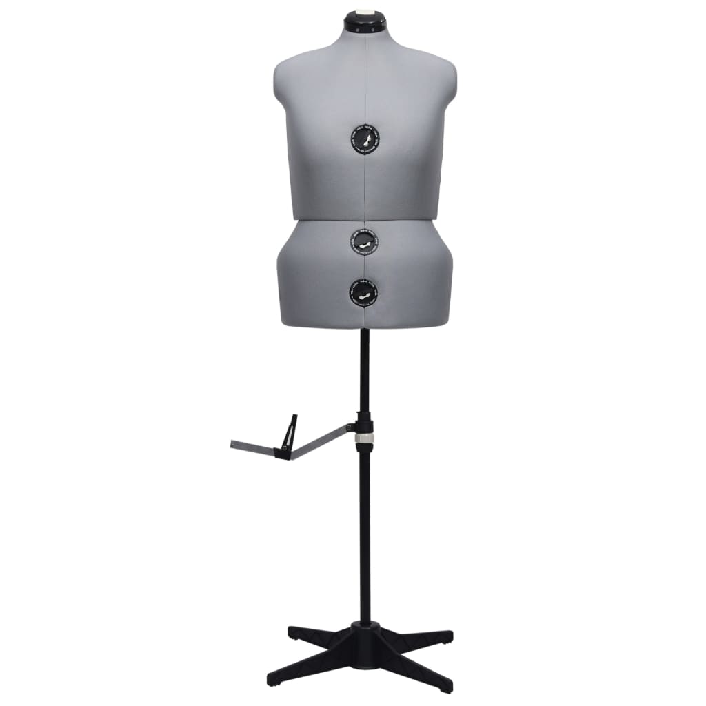 Manichino Femminile Regolabile Grigio Taglia L 44-50 | homemem39