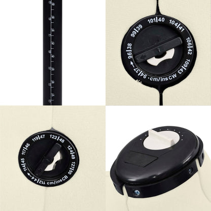 Manichino Femminile Regolabile Crema Taglia L 44-50 | homemem39