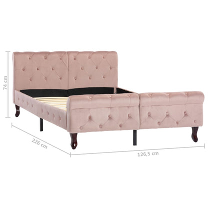 Giroletto Rosa in Velluto 120x200 cm | homemem39