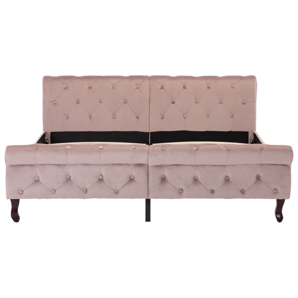 Giroletto Rosa in Velluto 160x200 cm | homemem39