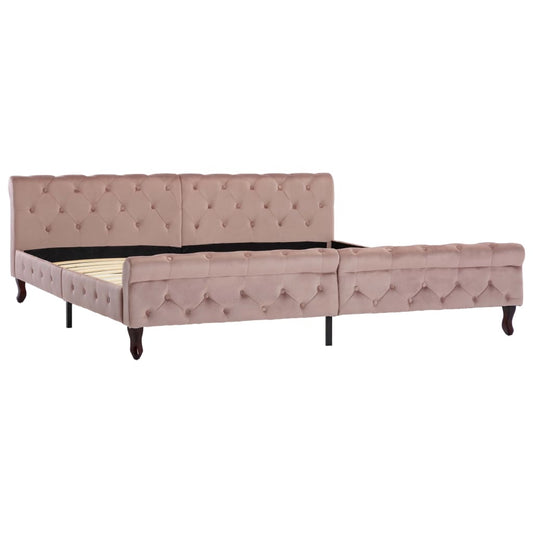 Giroletto Rosa in Velluto 200x200 cm | homemem39