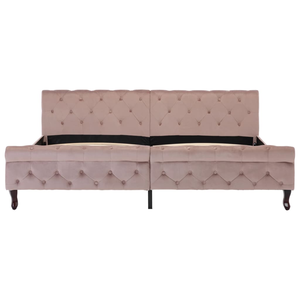 Giroletto Rosa in Velluto 200x200 cm | homemem39