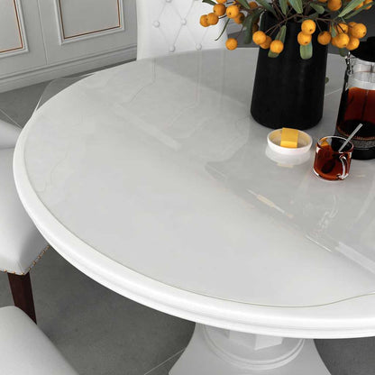 Protezione Tavolo Trasparente Ø 70 cm 1,6 mm in PVC | homemem39