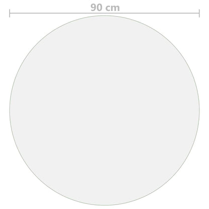 Protezione Tavolo Opaca Ø 90 cm 1,6 mm in PVC