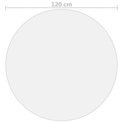 Protezione Tavolo Trasparente Ø 120 cm 1,6 mm in PVC | homemem39