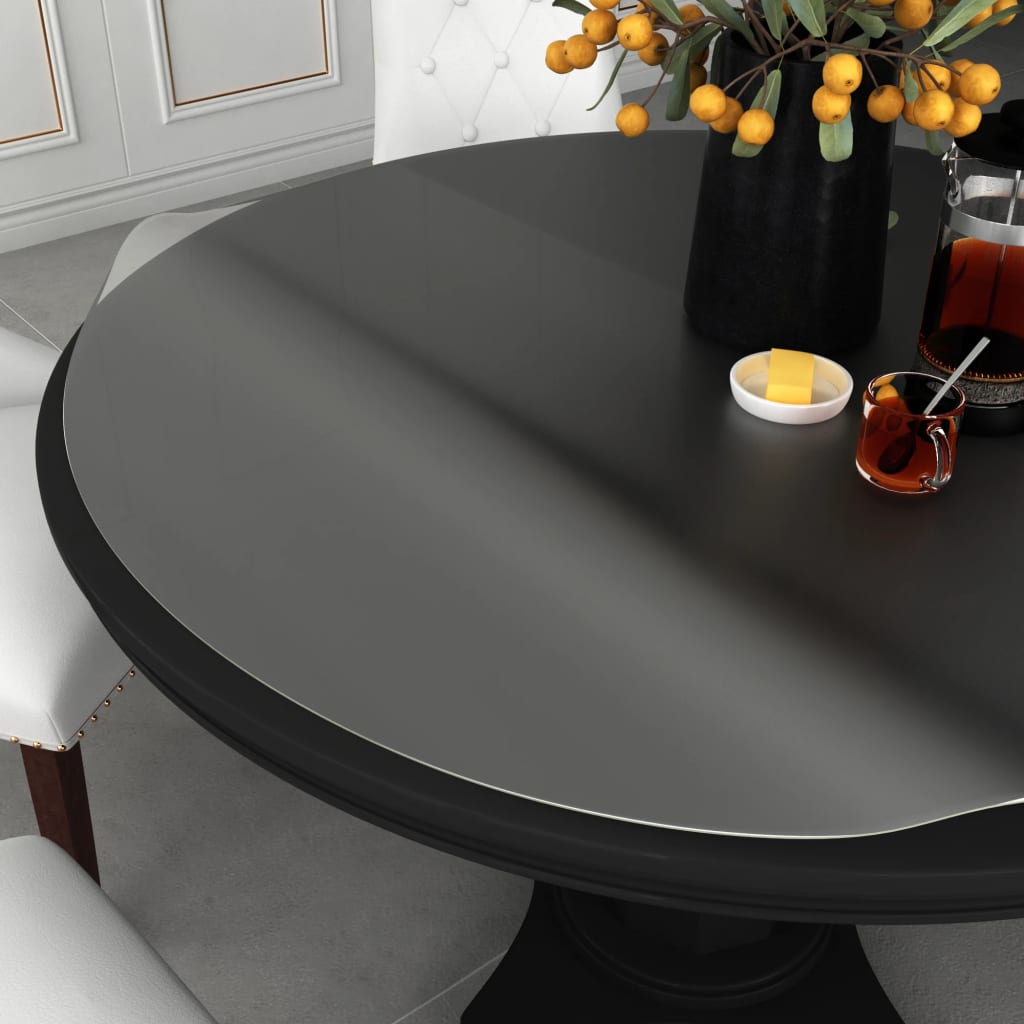 Protezione Tavolo Opaca Ø 120 cm 1,6 mm in PVC | homemem39