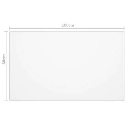 Protezione Tavolo Opaca 100x60 cm 1,6 mm PVC