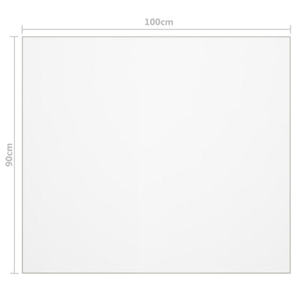 Protezione Tavolo Opaca 100x90 cm 1,6 mm PVC - homemem39