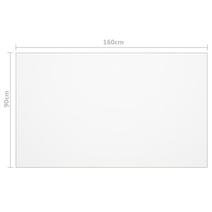 Protezione Tavolo Opaca 160x90 cm 1,6 mm PVC | homemem39