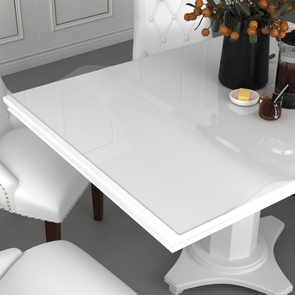 Protezione Tavolo Trasparente 180x90 cm 1,6 mm PVC - homemem39
