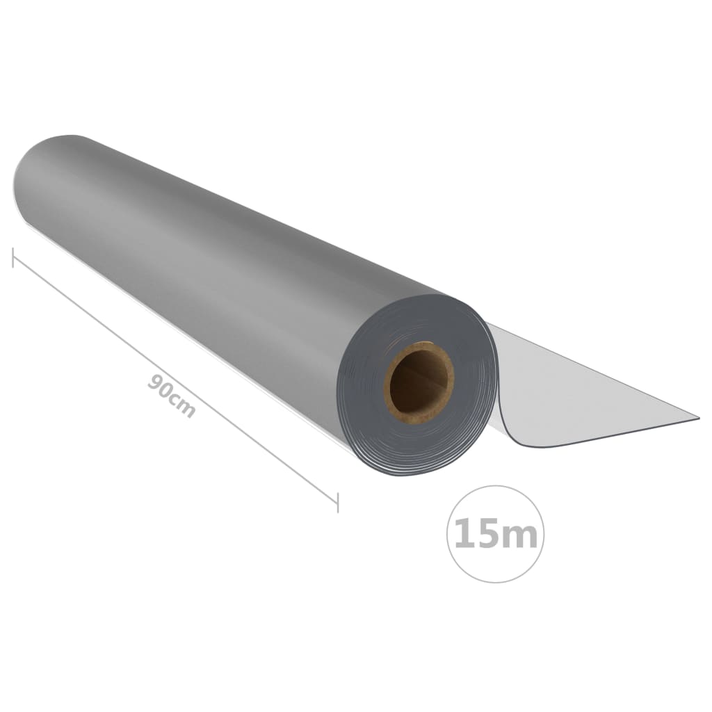 Protezione Tavolo Opaca 0,9x15 m 1,6 mm in PVC