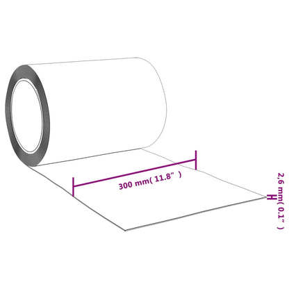 Rotolo per Tenda a Strisce in PVC 2,6mm x 300mm 25 m | homemem39