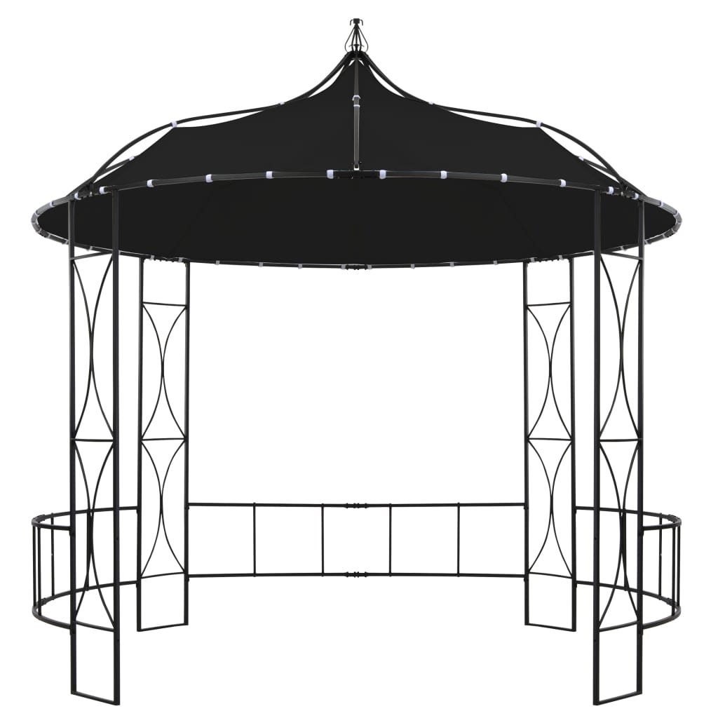 Gazebo 300x290 cm Antracite Rotondo | homemem39
