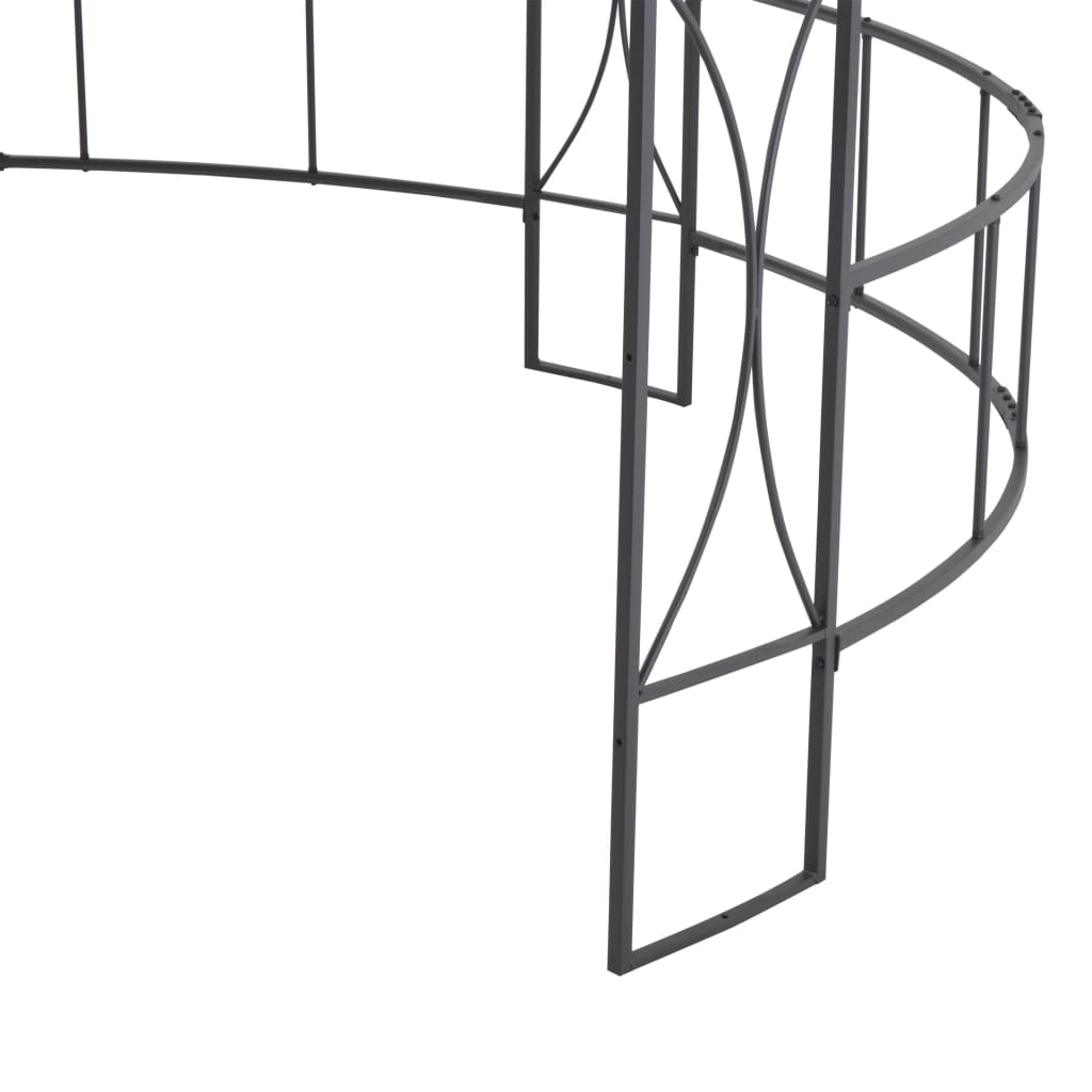 Gazebo 300x290 cm Antracite Rotondo | homemem39