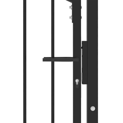 Cancello della recinzione con punte EMMEN 100 x 125 cm | homemem39
