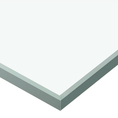 Porta Scorrevole in Vetro ESG e Alluminio 76x212 cm Argento - homemem39