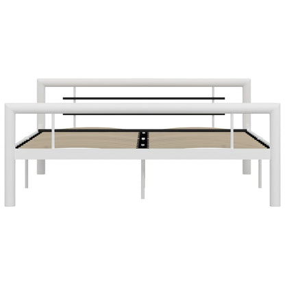 Giroletto Bianco e Nero in Metallo 120x200 cm | homemem39