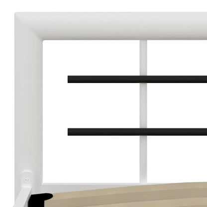 Giroletto Bianco e Nero in Metallo 180x200 cm | homemem39