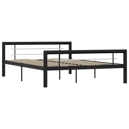 Giroletto Bianco e Nero in Metallo 120x200 cm | homemem39