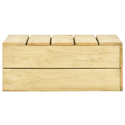 Set Divani da Giardino 2 pz in Legno di Pino Impregnato | homemem39