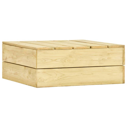 Set Divani da Giardino 3 pz in Legno di Pino Impregnato