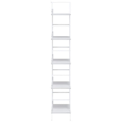 Scaffale Libri 5 Ripiani Bianco 60x27,6x158,5 Legno Multistrato | homemem39