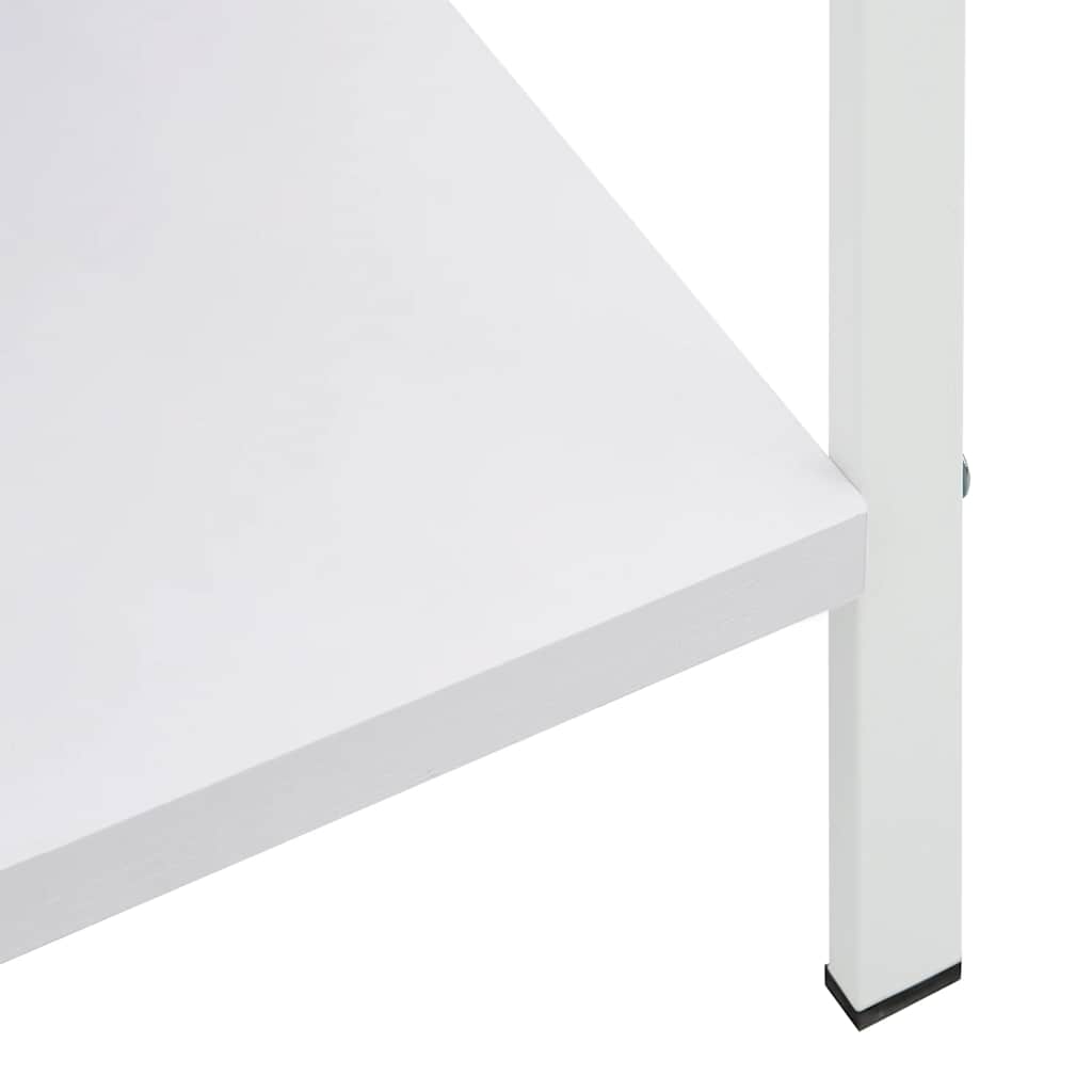 Scaffale Libri 5 Ripiani Bianco 60x27,6x158,5 Legno Multistrato | homemem39
