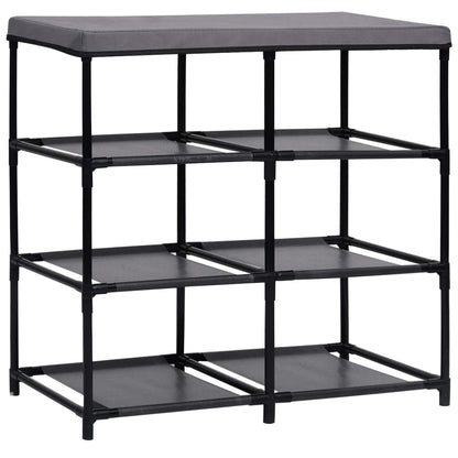 Armadietto con 6 Cassetti 55x29x55 cm Grigio in Acciaio | homemem39