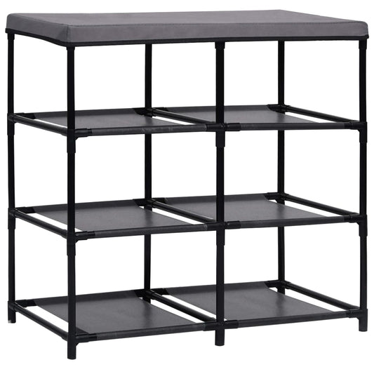 Armadietto con 6 Cassetti 55x29x55 cm Grigio in Acciaio | homemem39