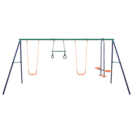 Set Altalene con Anelli per Ginnastica e 4 Sedili in Acciaio - homemem39