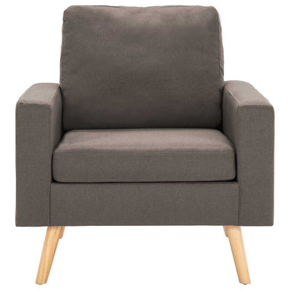 Dove Gray Armchair in Fabric