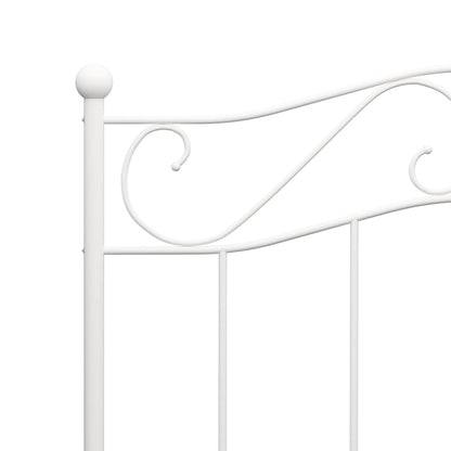 Giroletto Bianco in Metallo 100x200 cm | homemem39