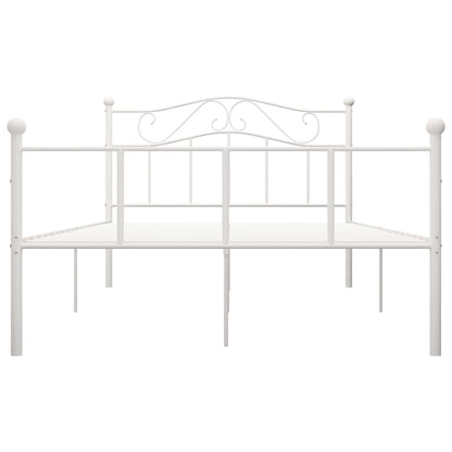 Giroletto Bianco in Metallo 140x200 cm | homemem39