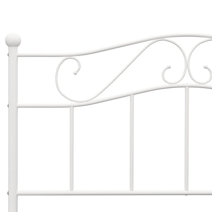 Giroletto Bianco in Metallo 140x200 cm | homemem39