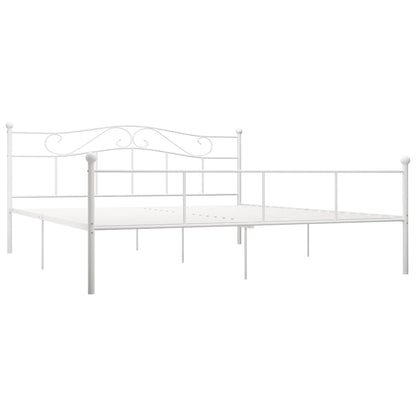 Giroletto Bianco in Metallo 180x200 cm | homemem39