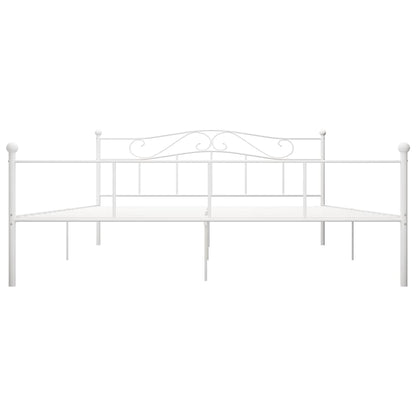 Giroletto Bianco in Metallo 180x200 cm | homemem39