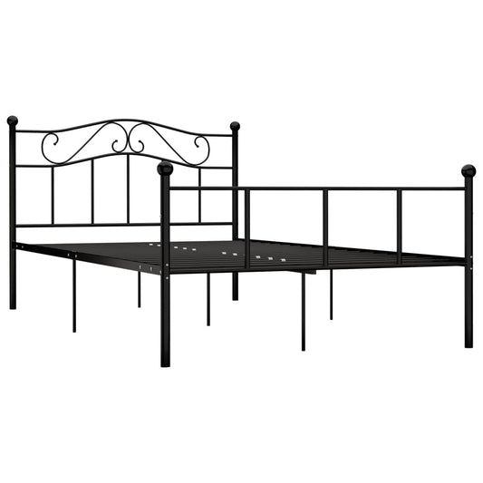 Giroletto Nero in Metallo 120x200 cm | homemem39