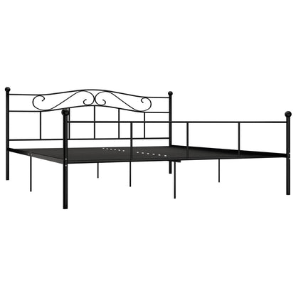 Giroletto Nero in Metallo 200x200 cm | homemem39
