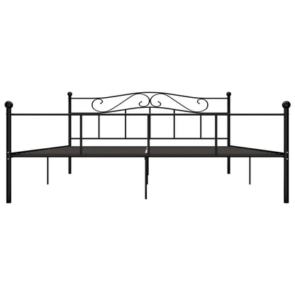 Giroletto Nero in Metallo 200x200 cm | homemem39