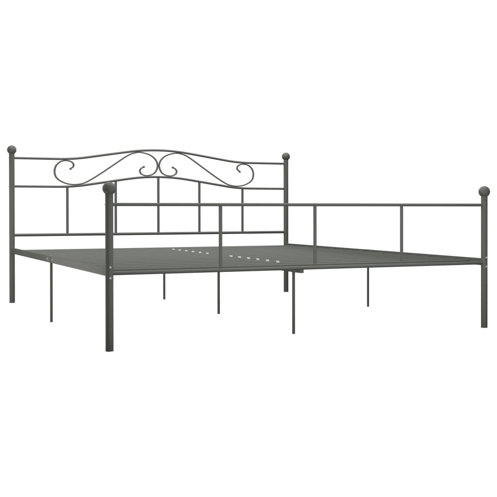 Giroletto Grigio in Metallo 180x200 cm | homemem39