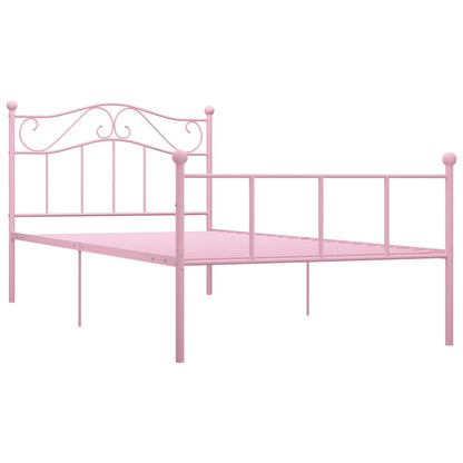Giroletto Rosa in Metallo 90x200 cm | homemem39