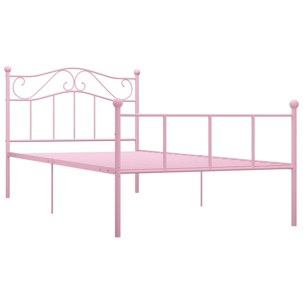 Giroletto Rosa in Metallo 100x200 cm | homemem39