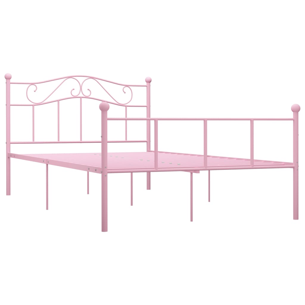 Giroletto Rosa in Metallo 160x200 cm | homemem39