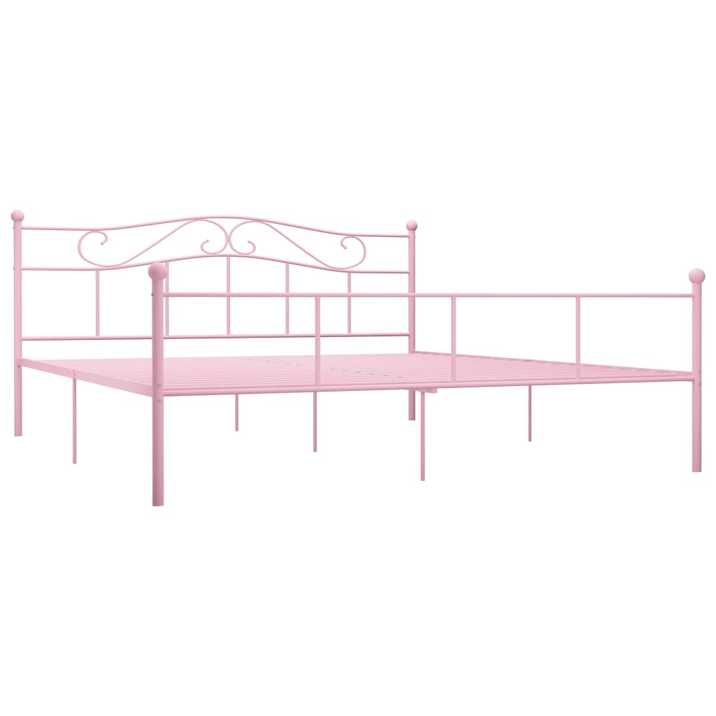 Giroletto Rosa in Metallo 180x200 cm | homemem39