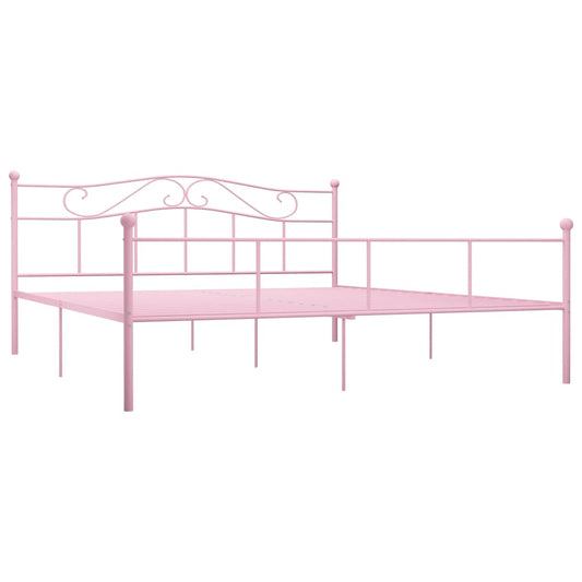 Giroletto Rosa in Metallo 180x200 cm | homemem39