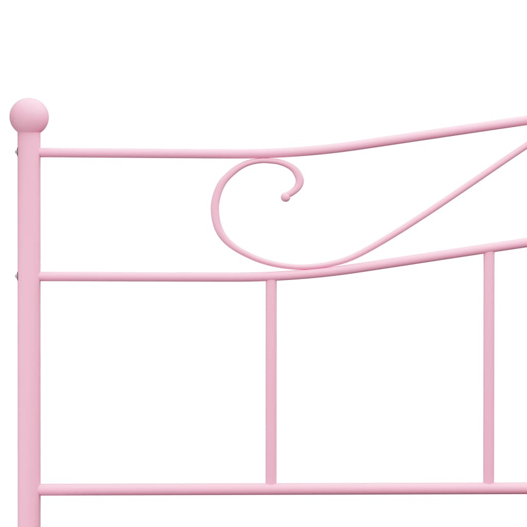 Giroletto Rosa in Metallo 180x200 cm | homemem39