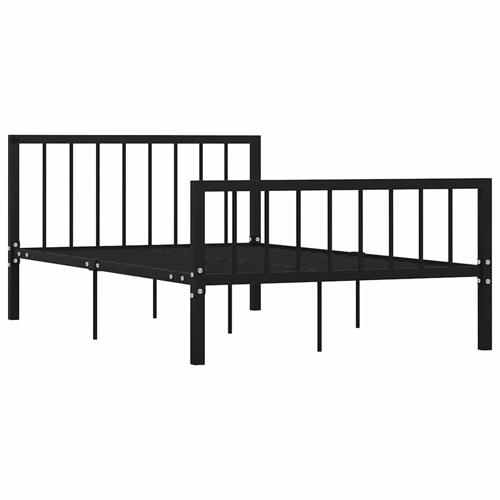 Giroletto Nero in Metallo 120x200 cm | homemem39
